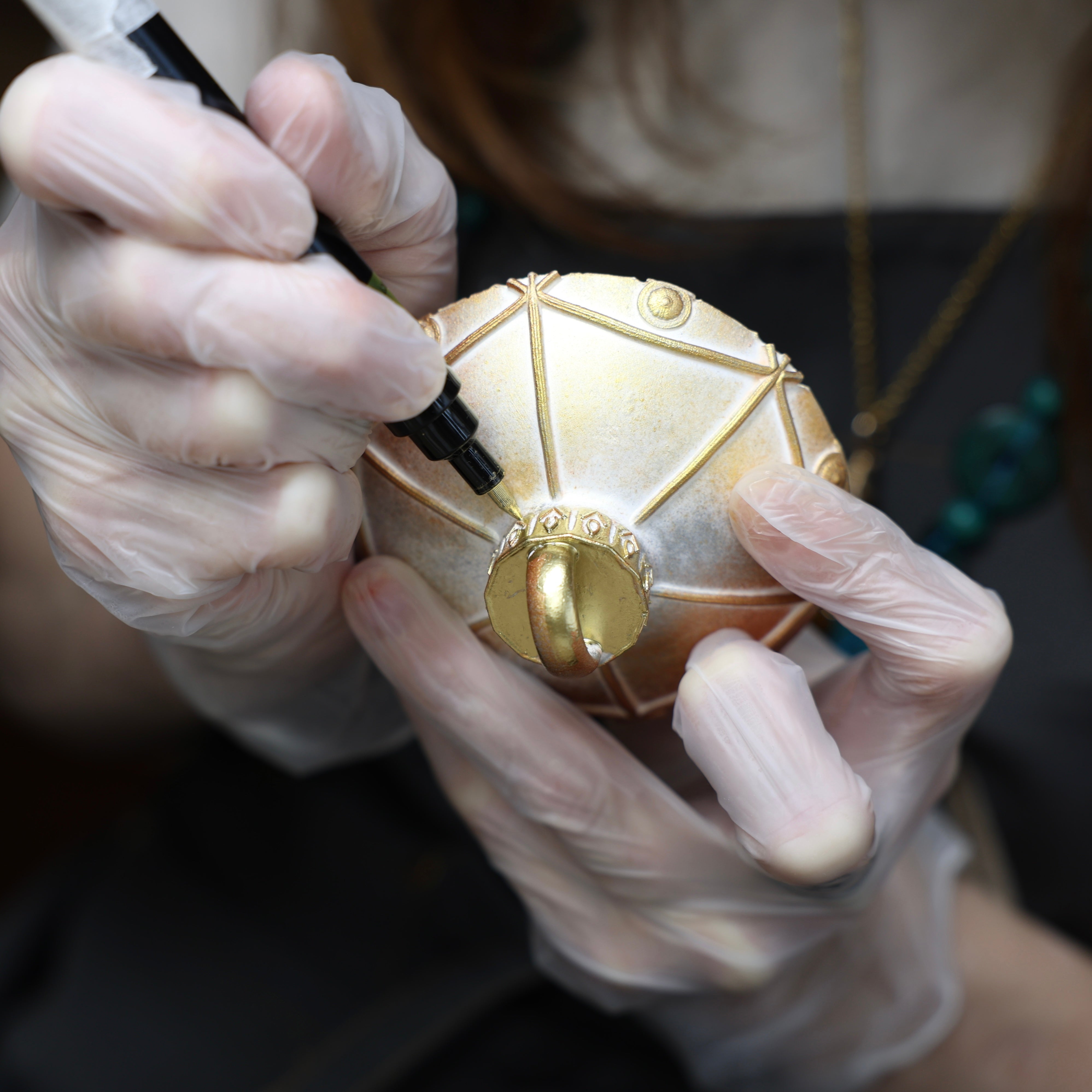 The Golden Carousel Candle