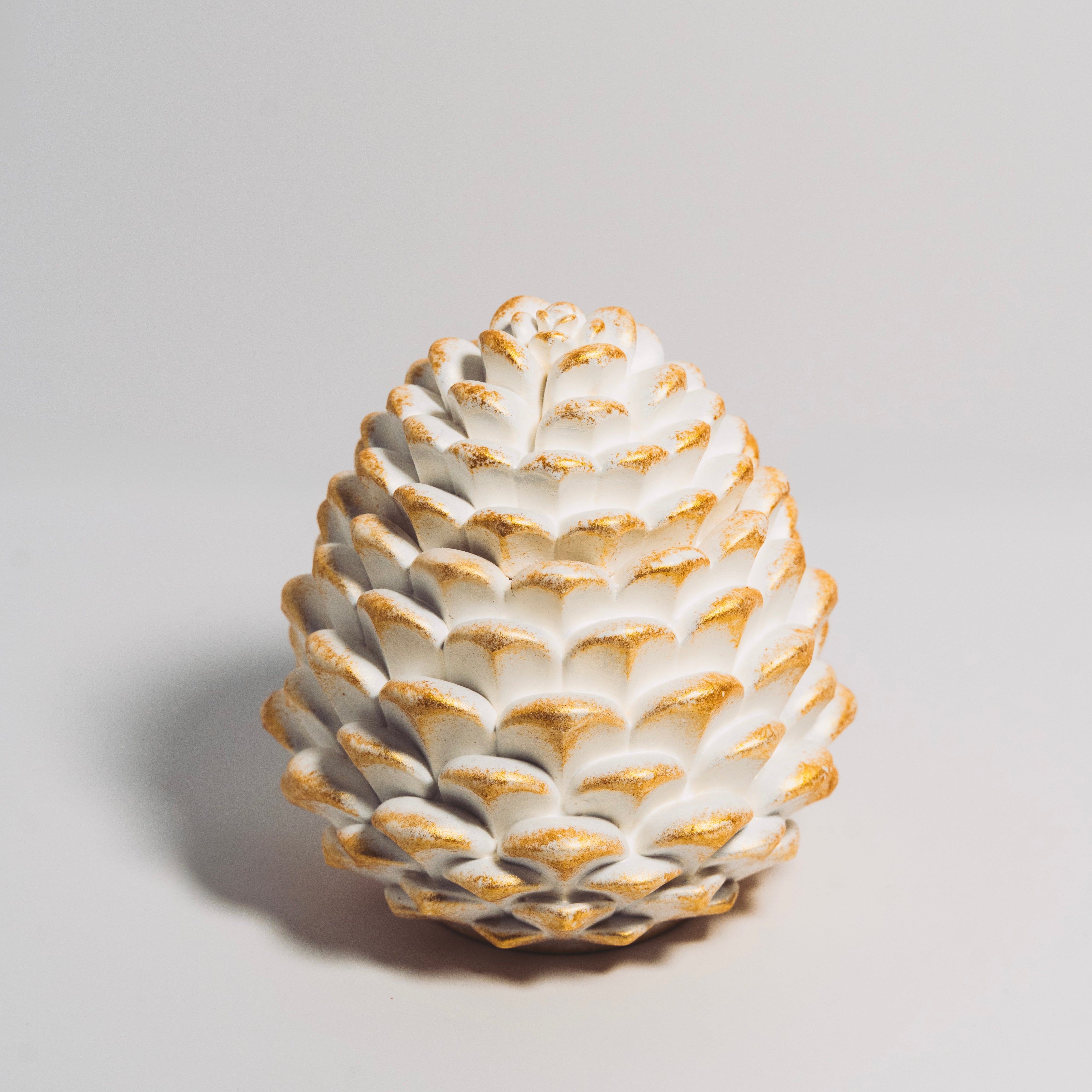 Golden Fir Pinecone Soy Candle