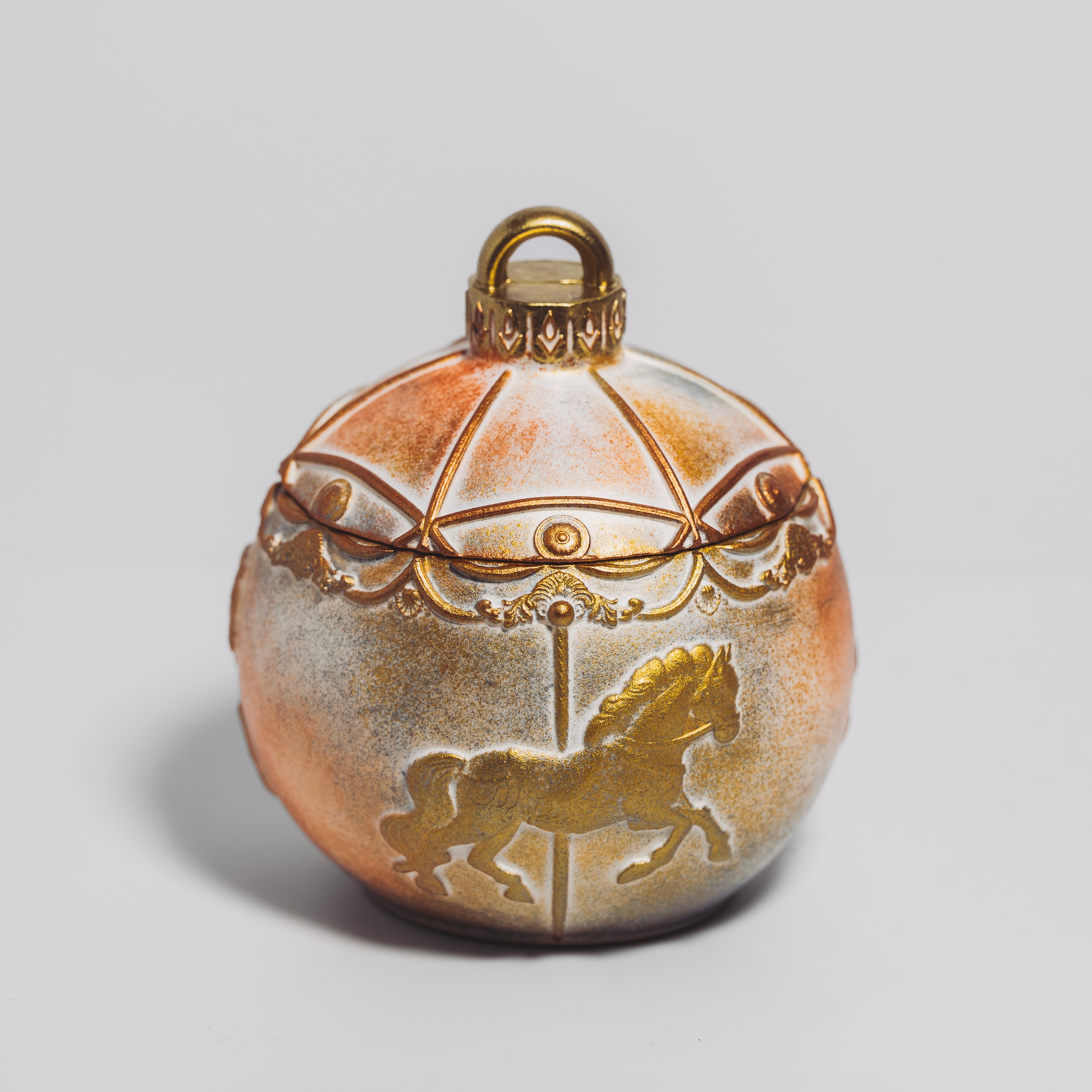 The Golden Carousel Candle